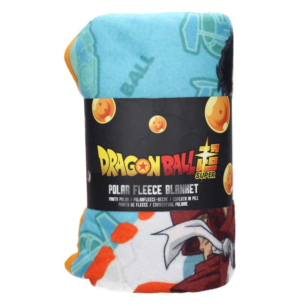 SD TOYS DRAGON BALL SUPER UNIVERSE SURVIVAL ICONIC CHARACTERS FLEECE BLANKET 100X150CM