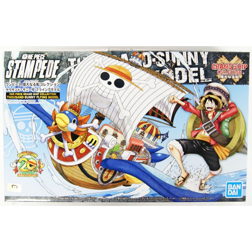 ONE PIECE GRAND SHIP COLLECTION THOUSAND SUNNY FLYING MODEL KIT BANDAI