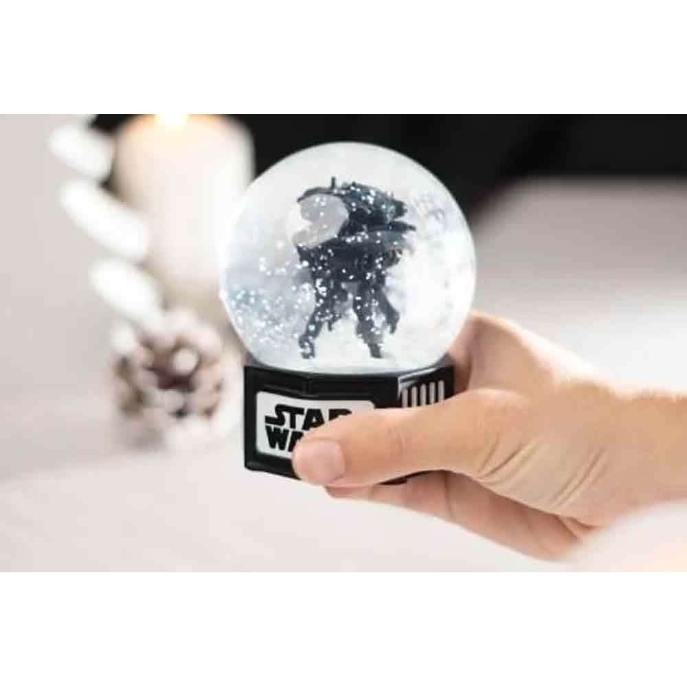 STAR WARS PLANET HOTH VIPER PROBE SNOW GLOBE PALLA DI NEVE GRUPO ERIK