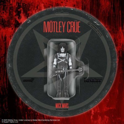 MOTLEY CRUE REACTION MICK MARS SHOUT AT THE DEVIL ACTION FIGURE SUPER7