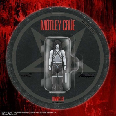 MOTLEY CRUE REACTION TOMMY LEE SHOUT AT THE DEVIL ACTION FIGURE SUPER7