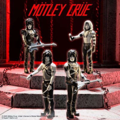 MOTLEY CRUE REACTION NIKKI SIXX SHOUT AT THE DEVIL ACTION FIGURE SUPER7