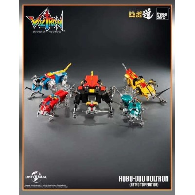 THREEZERO ROBO-DOU VOLTRON RETRO TOY EDITION 27CM ACTION FIGURE