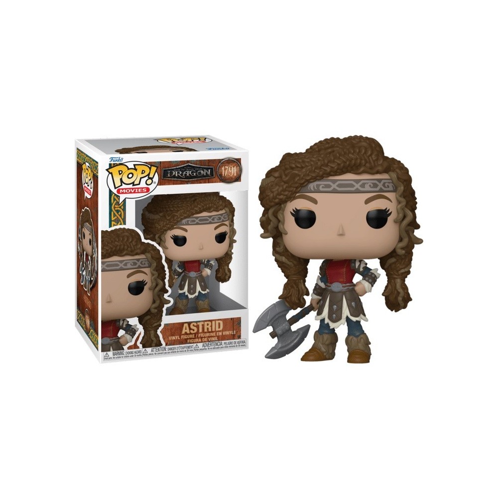 FUNKO POP! DRAGON TRAINER ASTRID BOBBLE HEAD KNOCKER FIGURE FUNKO
