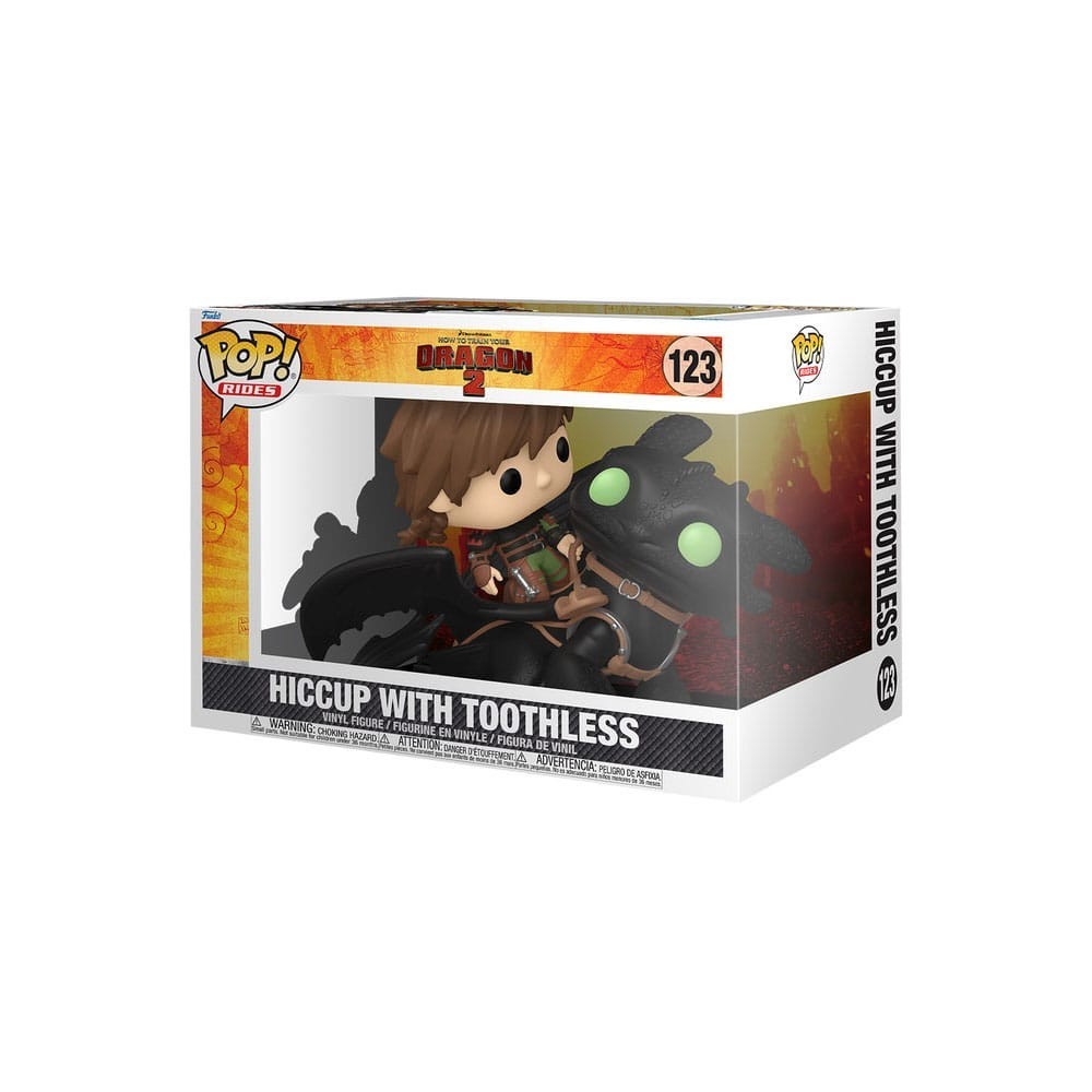 FUNKO FUNKO POP! HOW TO TRAINYOUR DRAGON HICCUP WITH TOOTHLESS BOBBLE HEAD KNOCKER FIGURE