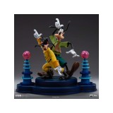 IN VIAGGIO CON PIPPO GOOFY and MAX ART SCALE 1/10 STATUA FIGURE IRON STUDIOS