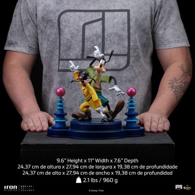 IRON STUDIOS A GOOFY MOVIE GOOFY and MAX ART SCALE 1/10 STATUE FIGURE