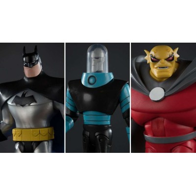MC FARLANE DC DIRECT THE NEW BATMAN ADVENTURES WAVE 5 SET 3X ACTION FIGURES
