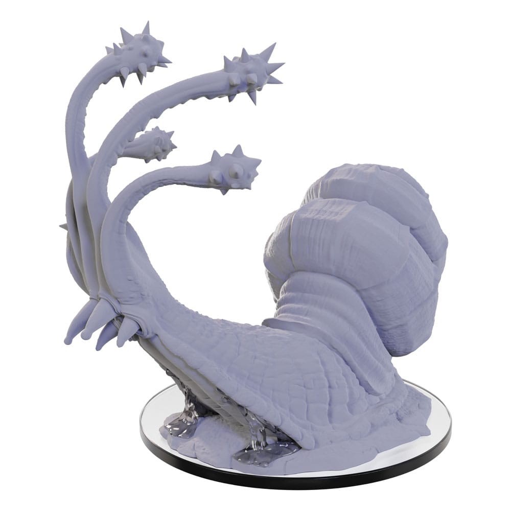DUNGEONS AND DRAGONS NOLZUR'S FLAIL SNAIL UNPAINTED MINIATURE WIZKIDS