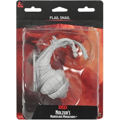 DUNGEONS AND DRAGONS NOLZUR'S FLAIL SNAIL UNPAINTED MINIATURE WIZKIDS