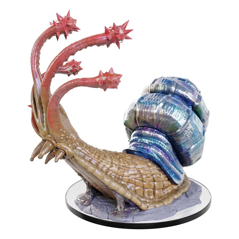 DUNGEONS AND DRAGONS NOLZUR'S FLAIL SNAIL UNPAINTED MINIATURE WIZKIDS