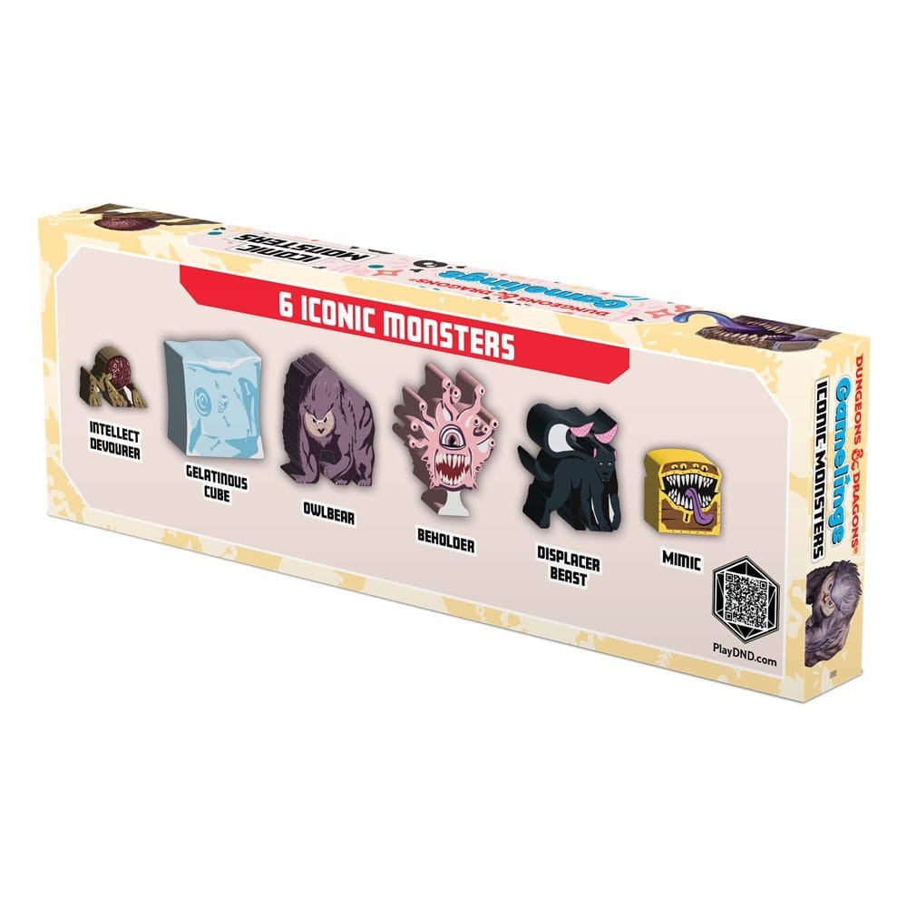 DUNGEONS AND DRAGONS GAMELINGS ICONIC MONSTERS MINIATURE FIGURE SET WIZKIDS