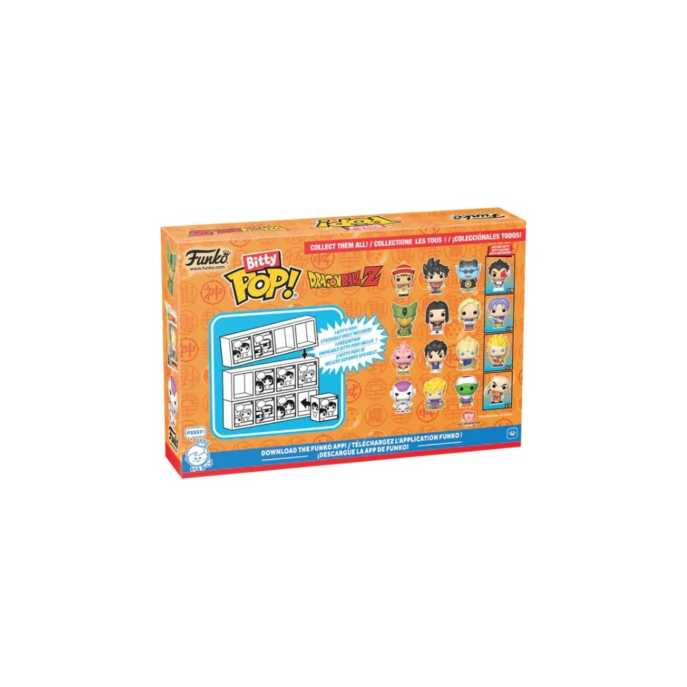 FUNKO FUNKO BITTY POP! DRAGON BALL Z 4-PACK CELL VINYL MINI FIGURE