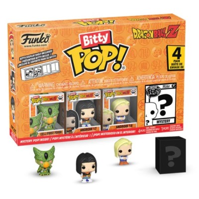 FUNKO BITTY POP! DRAGON BALL Z 4-PACK CELL VINYL MINI FIGURE FUNKO