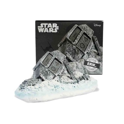 GRUPO ERIK STAR WARS AT-AT WALKER DESTROYED PERPETUAL CALENDAR FIGURE DIORAMA