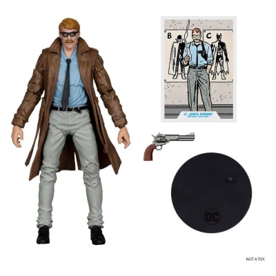 MC FARLANE DC MULTIVERSE BATMAN YEAR ONE PART 4 LT JAMES GORDON GOLD LABEL ACTION FIGURE