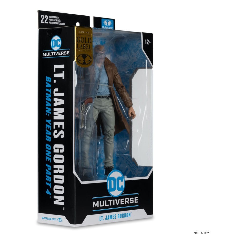 DC MULTIVERSE JAMES GORDON BATMAN YEAR ONE PART 4 ACTION FIGURE MC FARLANE