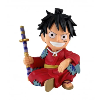 PLASTOY ONE PIECE MONKEY D LUFFY LUFFYTARO COIN BANK PVC FIGURE