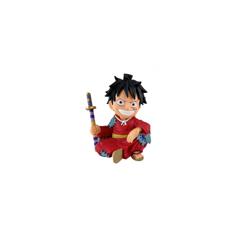 PLASTOY ONE PIECE MONKEY D LUFFY LUFFYTARO COIN BANK PVC FIGURE