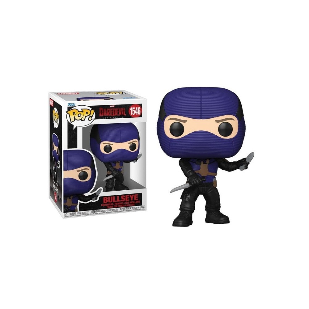 FUNKO FUNKO POP! DAREDEVIL BORN AGAIN BULLSEYE BOBBLE HEAD