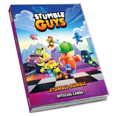 STUMBLE GUYS STUMBLE RUMBLE OFFICIAL CARDS SET CON RACCOGLITORE