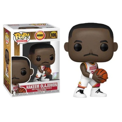 FUNKO POP! NBA HAKEEM OLAJUWON ROCKETS BOBBLE HEAD FIGURE FUNKO