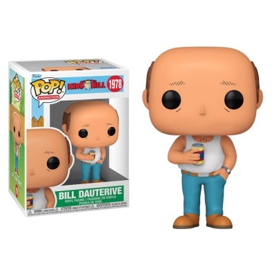 FUNKO POP! KING OF THE HILL BILL DAUTERIVE BOBBLE HEAD FIGURE FUNKO