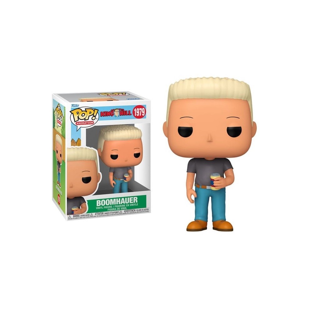 FUNKO POP! KING OF THE HILL BOOMHAUER BOBBLE HEAD FIGURE FUNKO