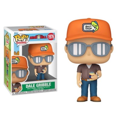 FUNKO POP! KING OF THE HILL DALE GRIBBLE BOBBLE HEAD FIGURE FUNKO