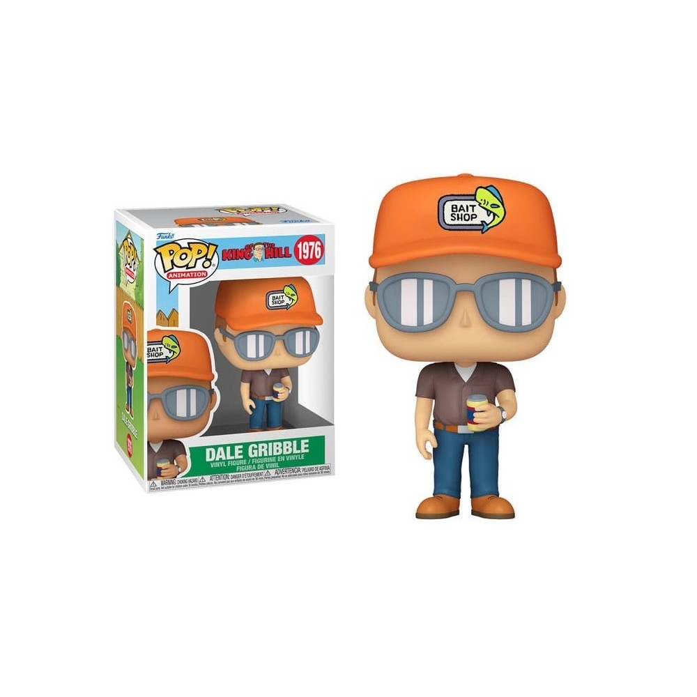 FUNKO FUNKO POP! ANIMATION KING OF THE HILL DALE GRIBBLE BOBBLE HEAD