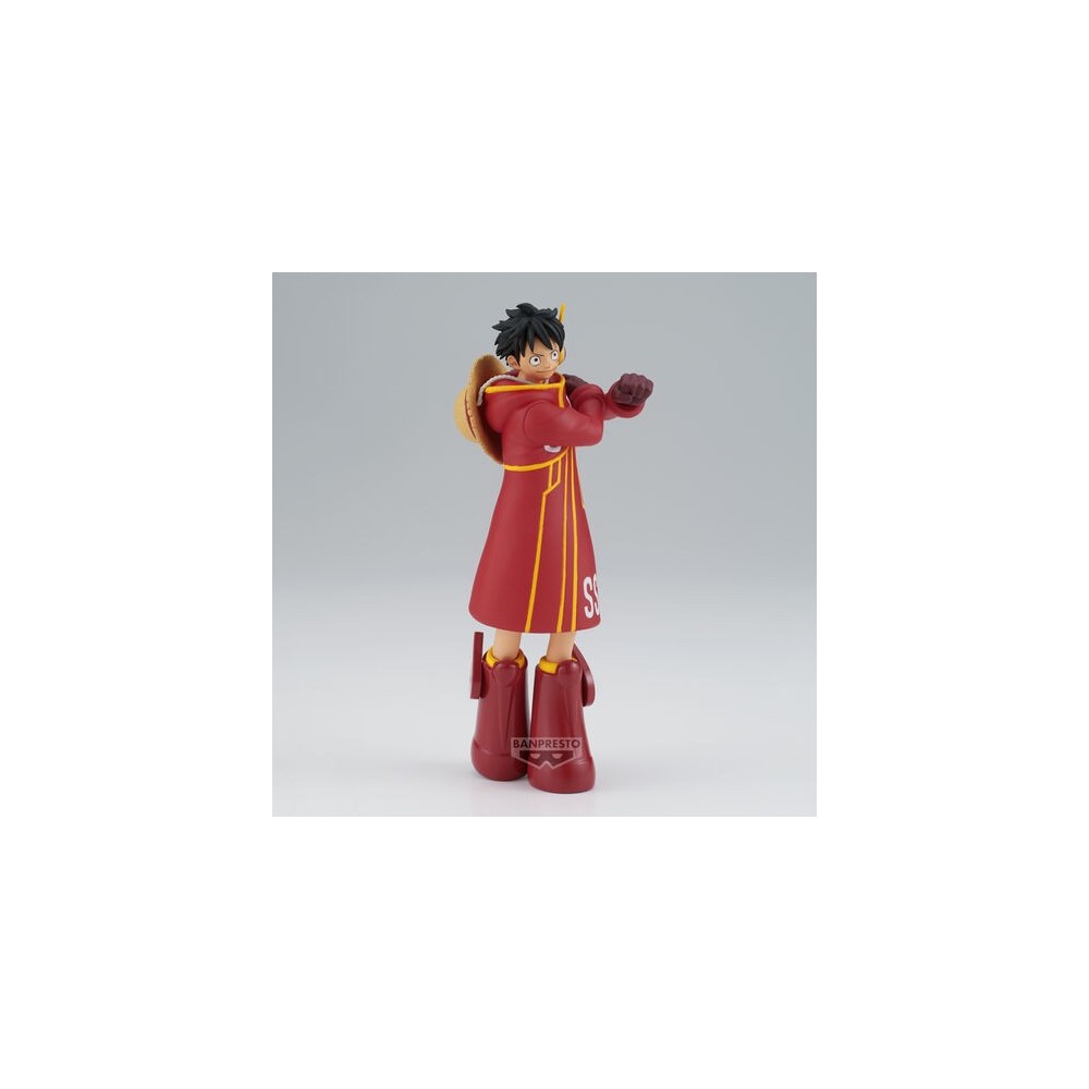 BANPRESTO ONE PIECE THE SHUKKO MONKEY D.LUFFY EGGHEAD VER. STATUE FIGURE