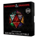 DUNGEONS AND DRAGONS D20 MEDALLION MEDAGLIONE FANATTIK