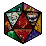 FANATTIK DUNGEONS AND DRAGONS D20 MEDALLION