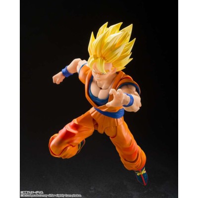 BANDAI DRAGON BALL Z SUPER SAIYAN SON GOKU THE GAMES BEGIN VERSION S.H. FIGUARTS PVC ACTION FIGURE