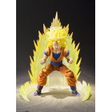 BANDAI DRAGON BALL Z SUPER SAIYAN 3 SON GOKU REISSUE S.H. FIGUARTS PVC ACTION FIGURE