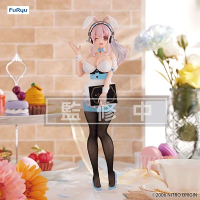 SUPER SONICO BICUTE BUNNIES WAITRESS LIGHT BLUE STATUA FIGURE FURYU