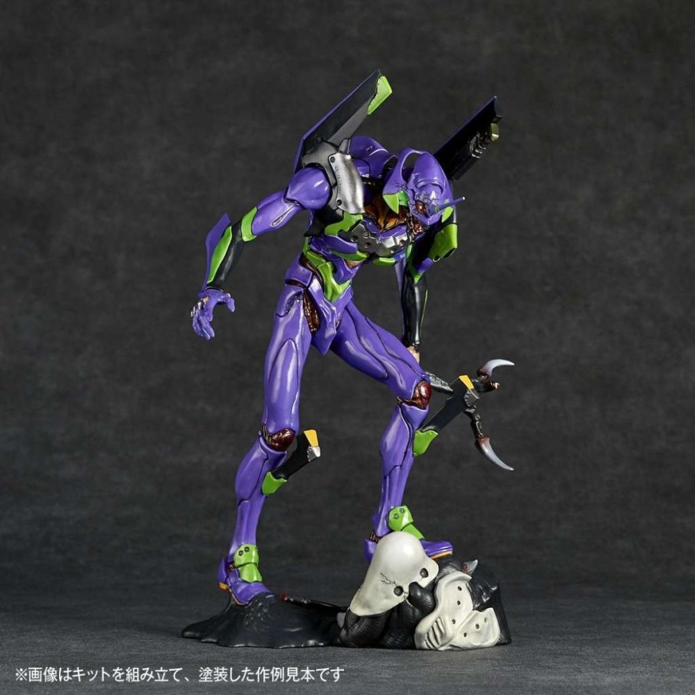KAIYODO EVANGELION EVA 01 RUNAWAY ARTPLA MODEL KIT PVC FIGURE