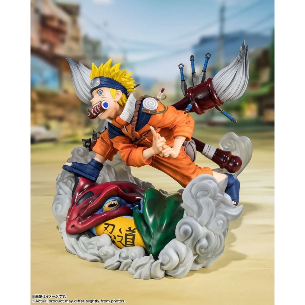 BANDAI NARUTO UZUMAKI NARUTO 72 FIGUARTS ZERO STATUE PVC FIGURE