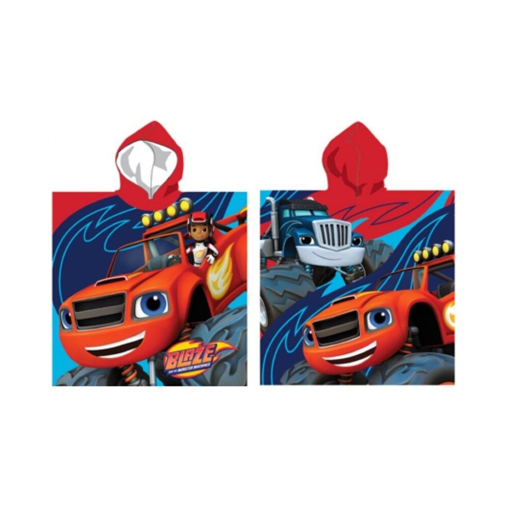 DISNEY BLAZE AND THE MONSTER MACHINES PONCHO COTTON TOWEL