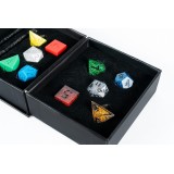 DUNGEONS AND DRAGONS 50TH RETRO HOLMES AND MODERN INSPIRED DICE SET 10 DADI FANROLL