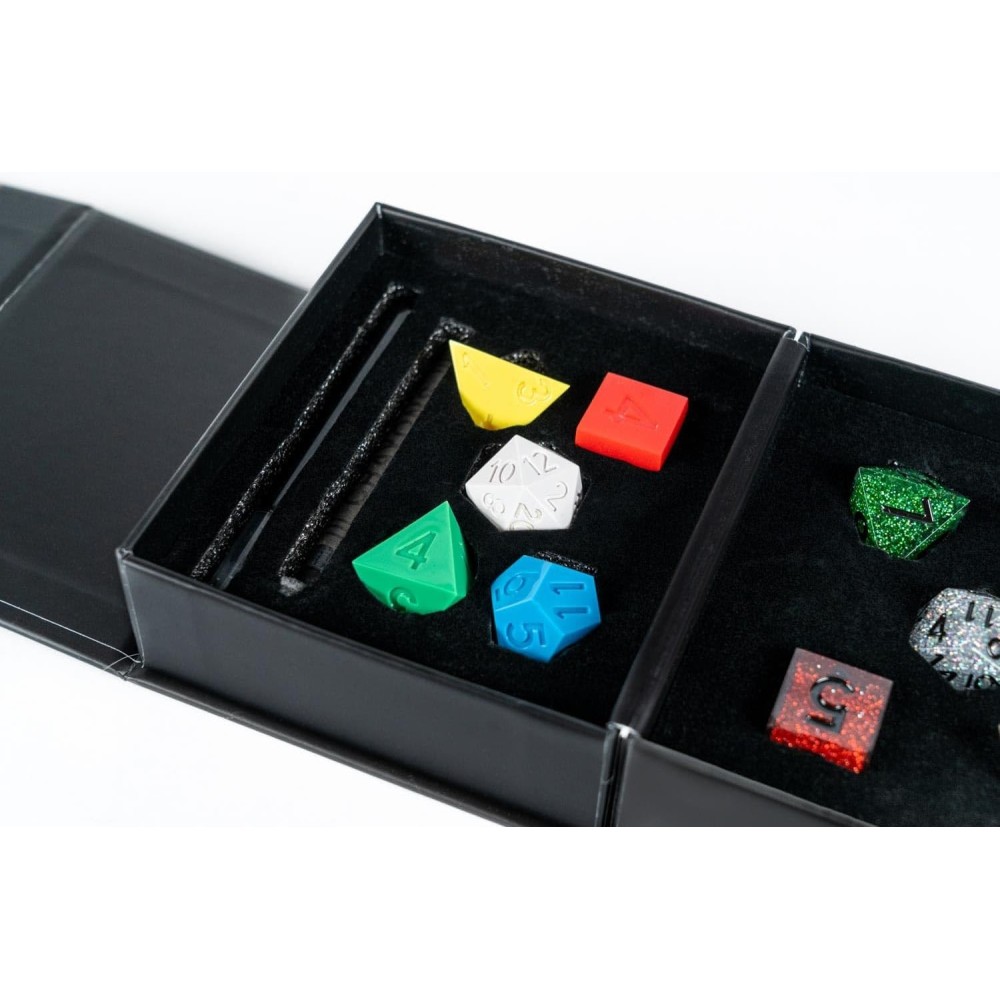 DUNGEONS AND DRAGONS 50TH RETRO HOLMES AND MODERN INSPIRED DICE SET 10 DADI FANROLL