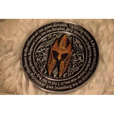 THE ELDER SCROLLS IV OBLIVION IMPERIAL CITY COIN MONETA DA COLLEZIONE FANATTIK