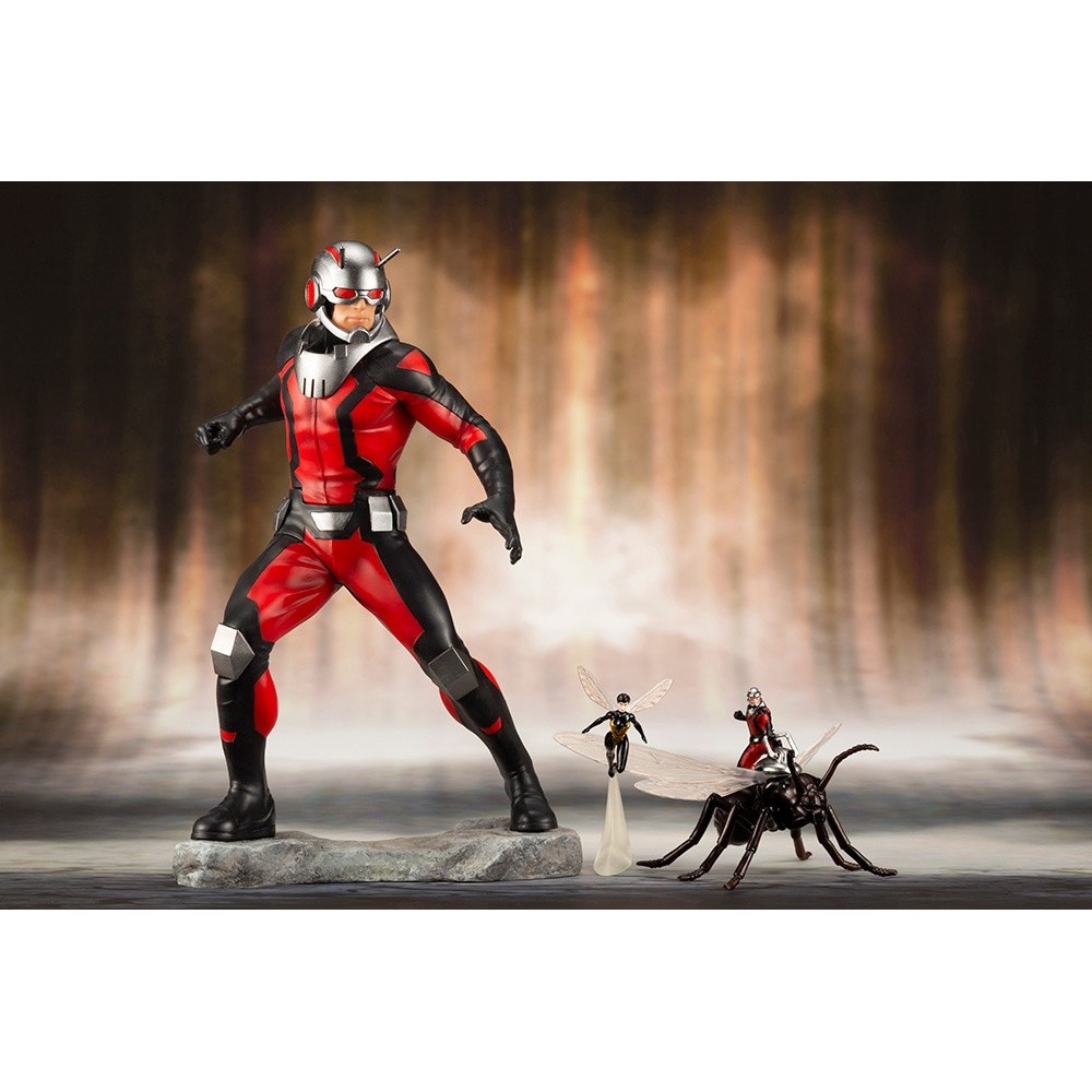 ASTONISHING ANTMAN AND WASP ARTFX+ STATUE FIGURE KOTOBUKIYA