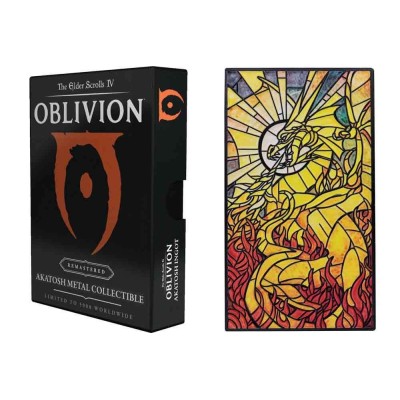 THE ELDER SCROLLS IV OBLIVION AKATOSH METAL COLLECTIBLE FANATTIK