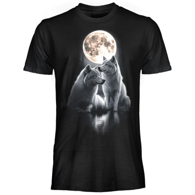 T SHIRT DARK EMBER WOLVES