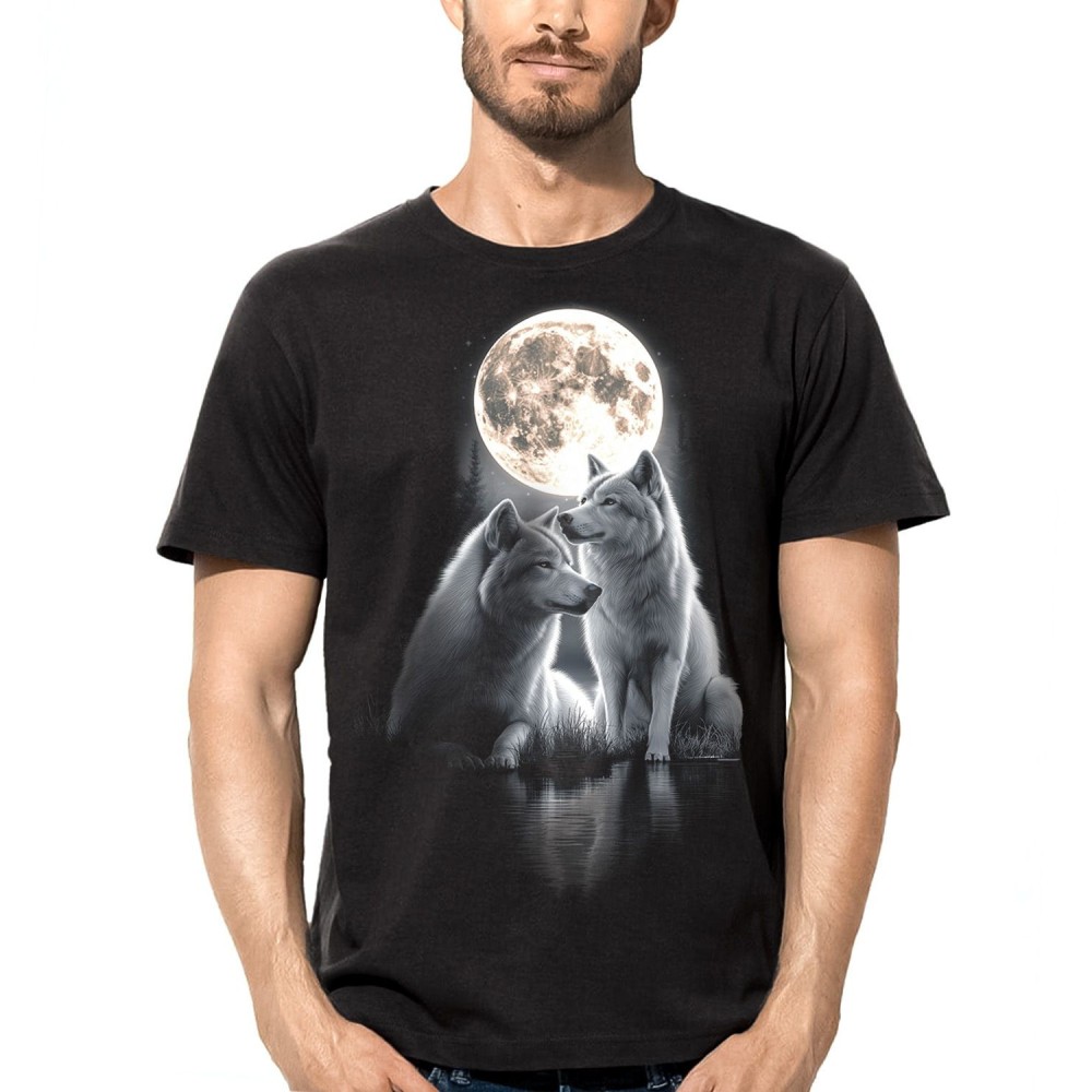 T SHIRT DARK EMBER WOLVES