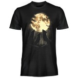 T SHIRT DARK EMBER HOWLING WOLVES