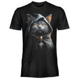 MAGLIA T SHIRT DARK EMBER GATTO STREGONE