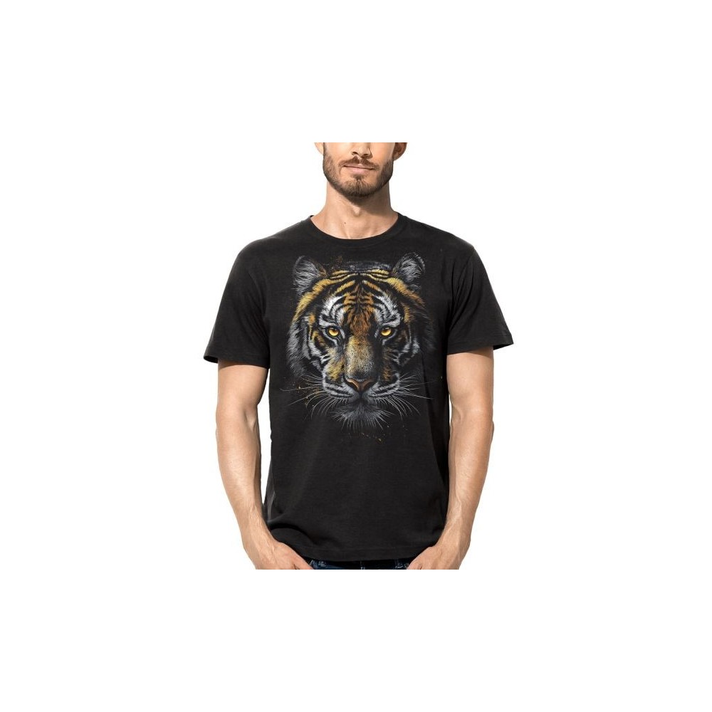 MAGLIA T SHIRT DARK EMBER TIGRE TESTA