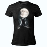 T SHIRT LADY DARK EMBER LITTLE HOWLING WOLF